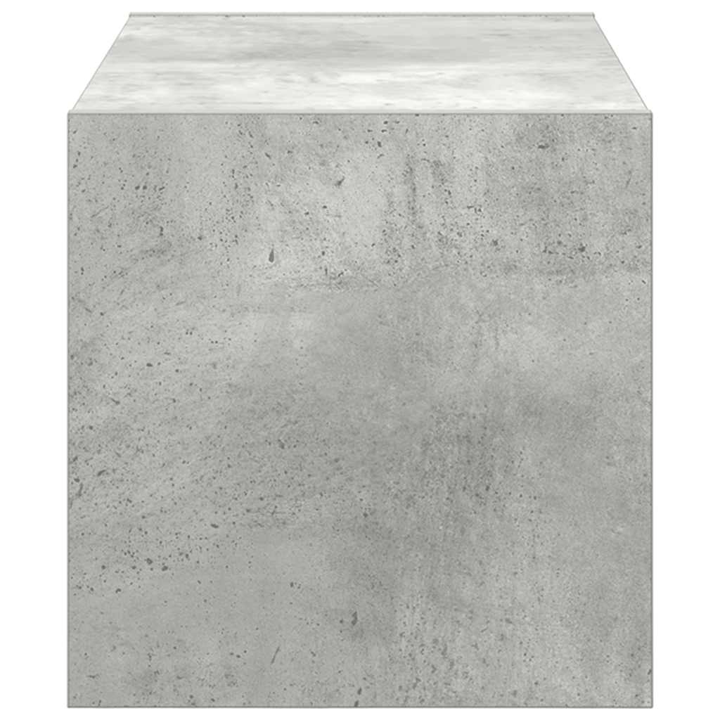 Kenkäteline Pinottava Betoni Harmaa 60X30X30,5 Cm
