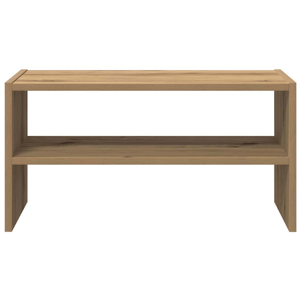 Kenkäteline Pinottava Artisan Oak 60X30X30,5 Cm