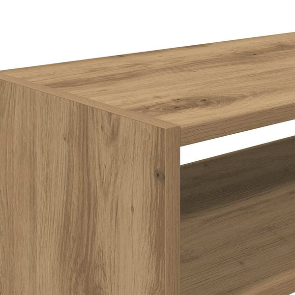 Kenkäteline Pinottava Artisan Oak 60X30X30,5 Cm