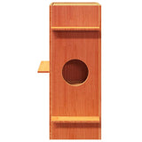 Cat House Wax Ruskea 43X43X90 Cm Massiivipuumänty