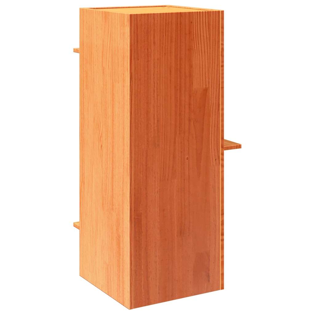 Cat House Wax Ruskea 43X43X90 Cm Massiivipuumänty