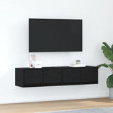 Tv-Tasot 2 Kpl 60X31X25,5 Cm Tekninen Puu