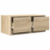 Tv-Taso Sonoma-Tammi 60X31X25,5 Cm Tekninen Puu