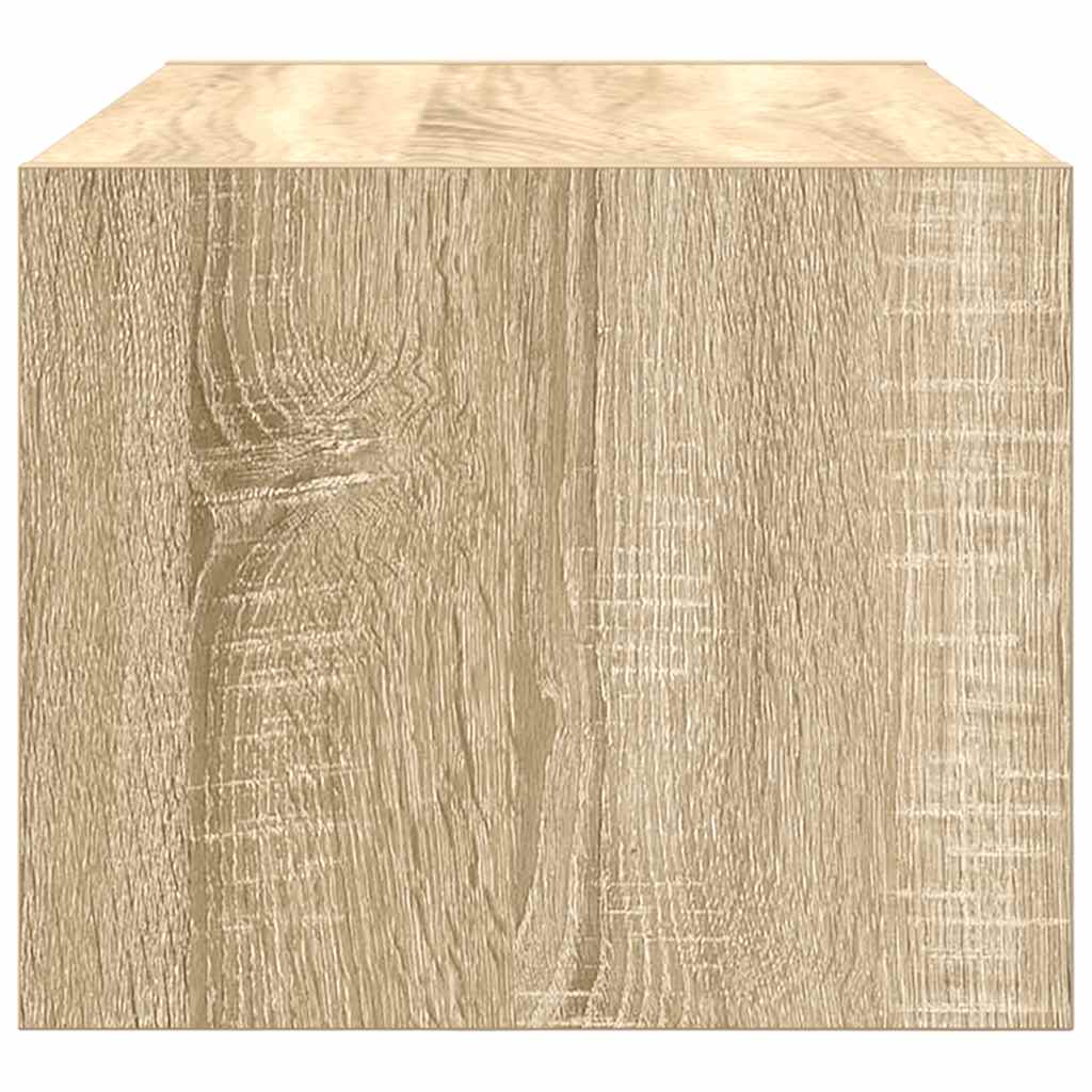 Tv-Taso Sonoma-Tammi 60X31X25,5 Cm Tekninen Puu