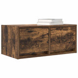 Tv-Seinäkaappi 2 Kpl 60X31X25,5 Cm Tekninen Puu