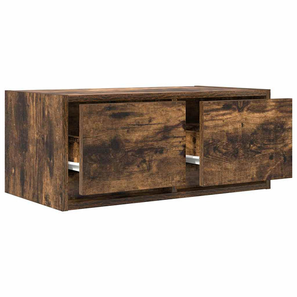 Tv-Seinäkaappi 2 Kpl 60X31X25,5 Cm Tekninen Puu
