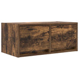 Tv-Seinäkaappi 2 Kpl 60X31X25,5 Cm Tekninen Puu