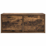 Tv-Seinäkaappi 2 Kpl 60X31X25,5 Cm Tekninen Puu