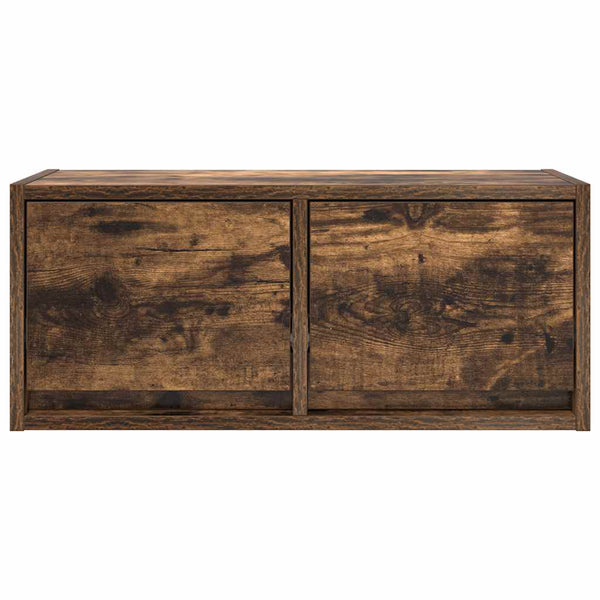 Tv-Seinäkaappi 2 Kpl 60X31X25,5 Cm Tekninen Puu
