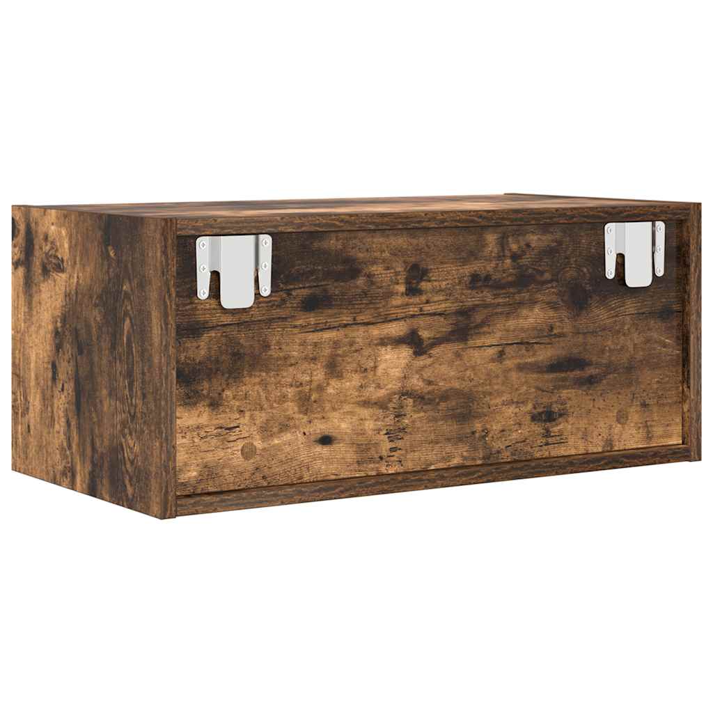 Tv-Seinäkaappi 2 Kpl 60X31X25,5 Cm Tekninen Puu