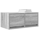 Tv-Seinäkaapit 2 Kpl 60X31X25,5 Cm Tekninen Puu