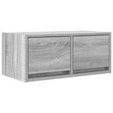 Tv-Seinäkaapit 2 Kpl 60X31X25,5 Cm Tekninen Puu
