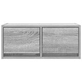 Tv-Seinäkaapit 2 Kpl 60X31X25,5 Cm Tekninen Puu