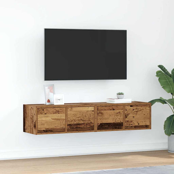 Tv Kaapit 2 Kpl 60X31X25,5 Cm Suunniteltu Puu