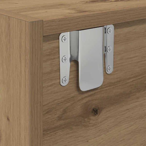 Tv-Seinäkaapit 2 Kpl 60X31X25,5 Cm Tekninen Puu