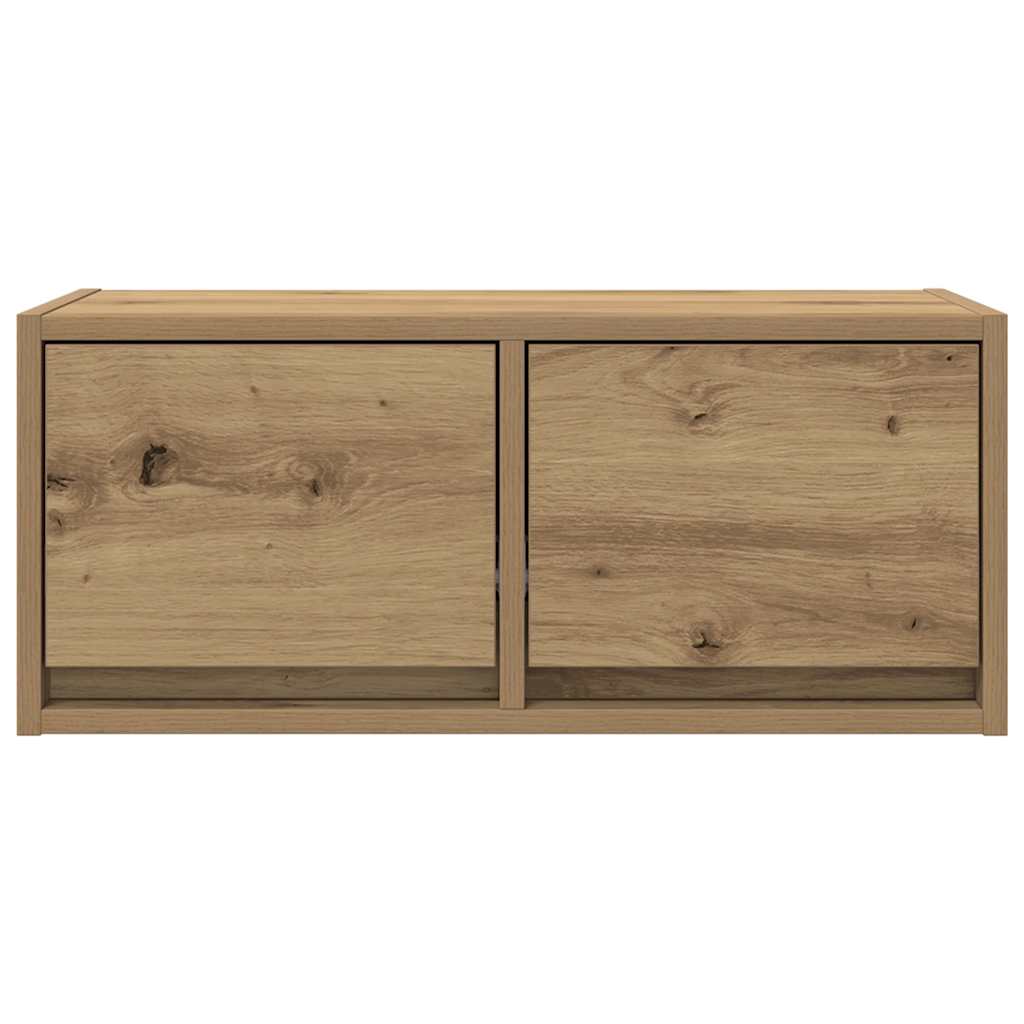 Tv-Seinäkaapit 2 Kpl 60X31X25,5 Cm Tekninen Puu