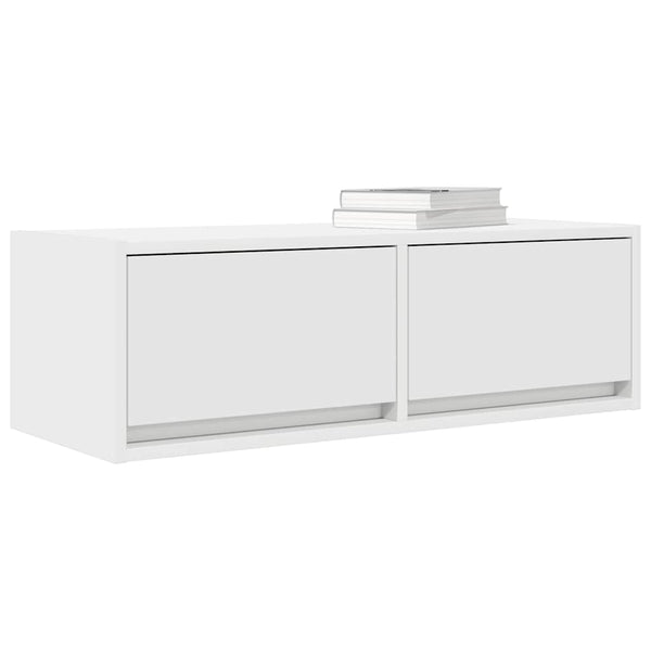 Tv-Seinäkaapit 2 Kpl 80X31X25,5 Cm Tekninen Puu