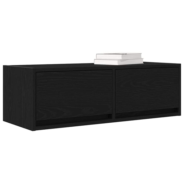 Tv-Tasot 2 Kpl 80X31X25,5 Cm Tekninen Puu