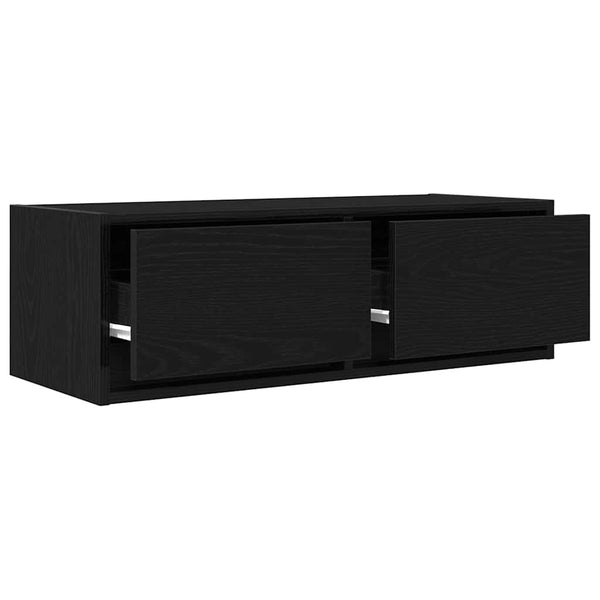 Tv-Tasot 2 Kpl 80X31X25,5 Cm Tekninen Puu