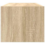 Tv-Seinäkaapit 2 Kpl Sonoma-Tammi 80X31X25,5 Cm Tekninen Puu