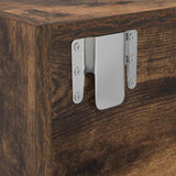 Tv-Seinäkaappi 2 Kpl 80X31X25,5 Cm Tekninen Puu