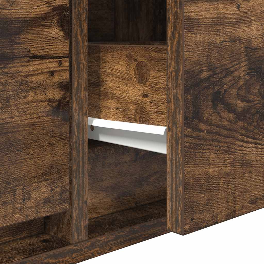 Tv-Seinäkaappi 2 Kpl 80X31X25,5 Cm Tekninen Puu