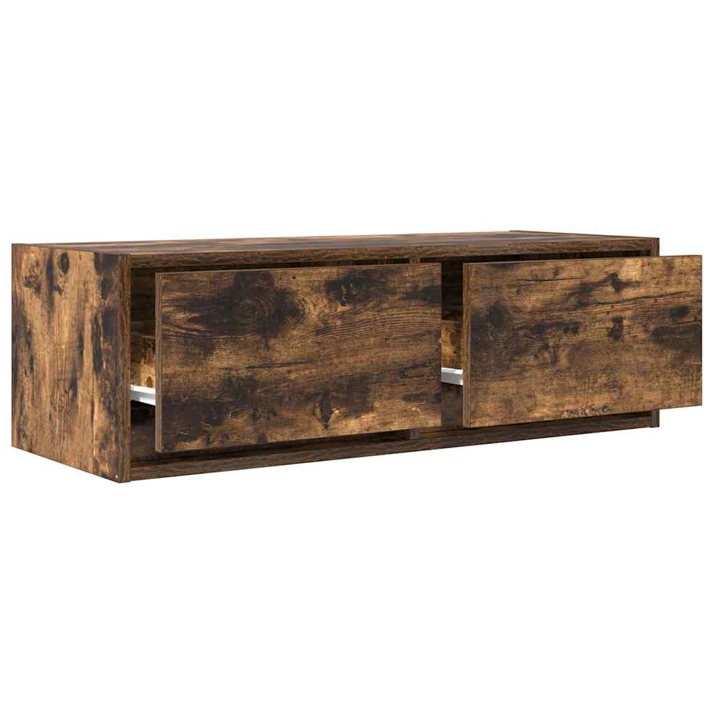 Tv-Seinäkaappi 2 Kpl 80X31X25,5 Cm Tekninen Puu