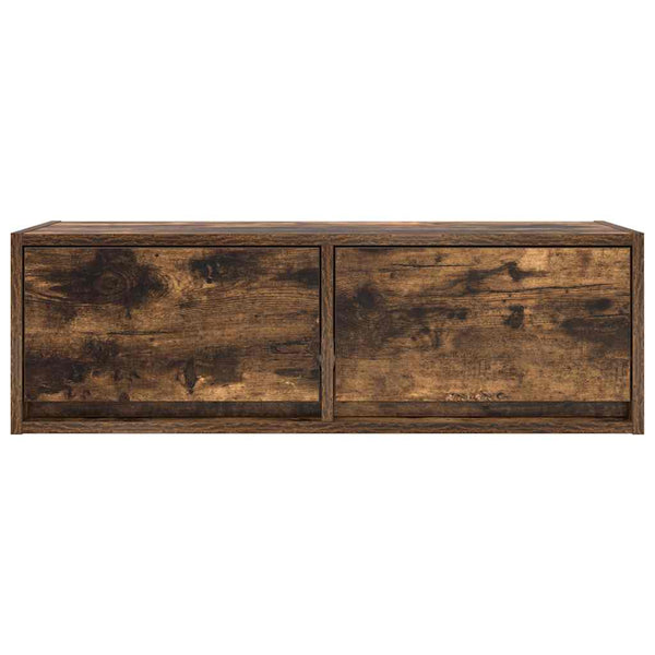 Tv-Seinäkaappi 2 Kpl 80X31X25,5 Cm Tekninen Puu