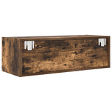 Tv-Seinäkaappi 2 Kpl 80X31X25,5 Cm Tekninen Puu