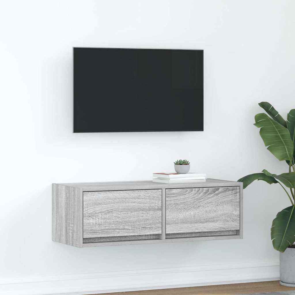 Tv-Taso 80X31X25,5 Cm Tekninen Puu