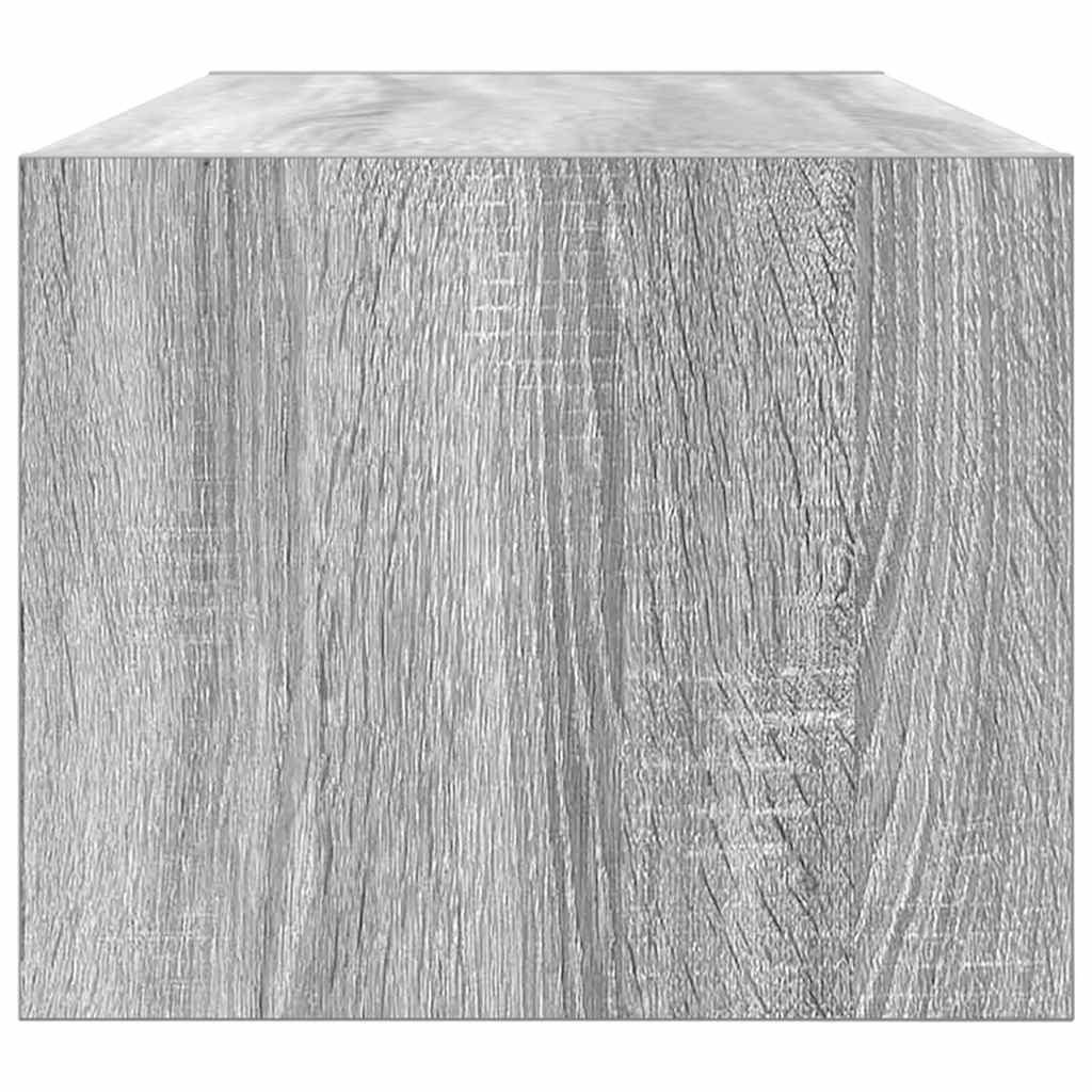 Tv-Seinäkaapit 2 Kpl 80X31X25,5 Cm Tekninen Puu