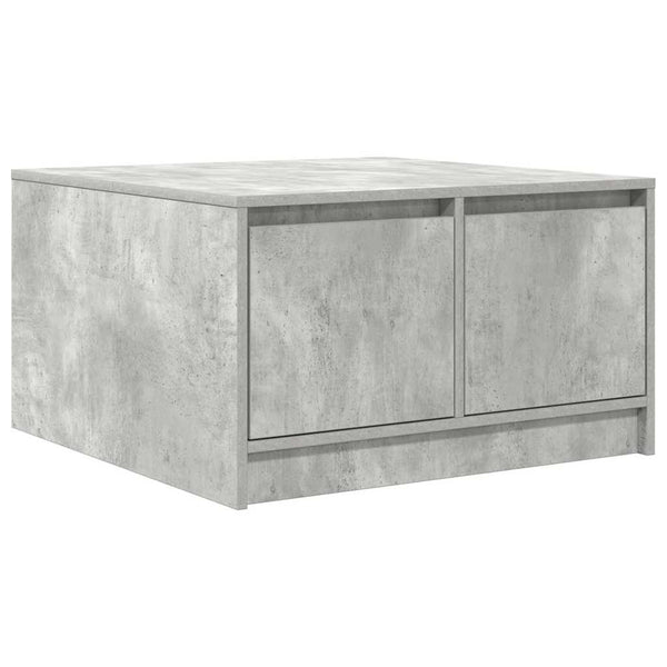 Sohvapöytä Laatikoilla Betonin Harmaa 70,5X70X40 Cm
