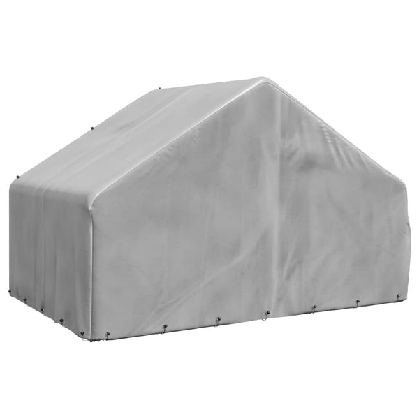 Ulkokoirahäkki Katoksella 3X2X1,9 M Galvanoitu Teräs