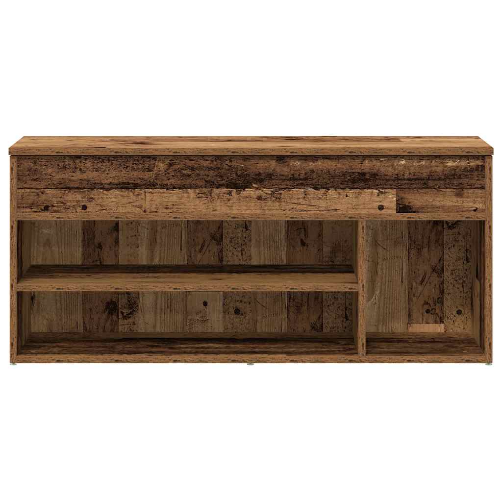 Kenkäteline 102X30,5X45 Cm Tekninen Puu