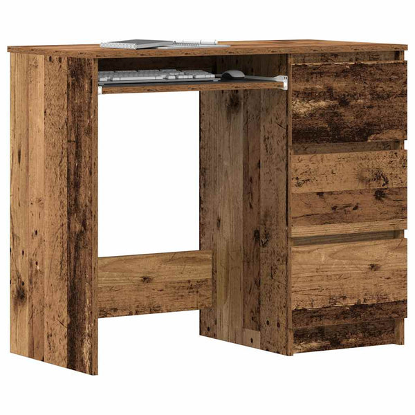 Työpöytä 90X45X76 Cm Tekninen Puu