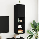 Tv-Kaapit Led-Valoilla 2 Kpl 30,5X30X102 Cm