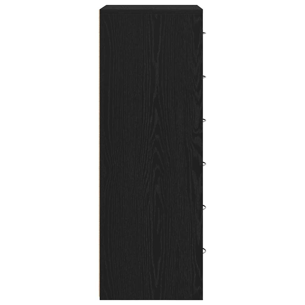 Lipasto 6 Vetolaatikolla 50X34X96 Cm Tekninen Puu