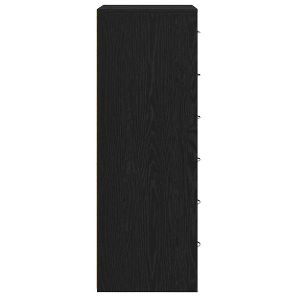 Lipasto 6 Vetolaatikolla 50X34X96 Cm Tekninen Puu