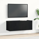 Tv-Kaappi 80 X 30 X 30 Cm . Tekninen Puu