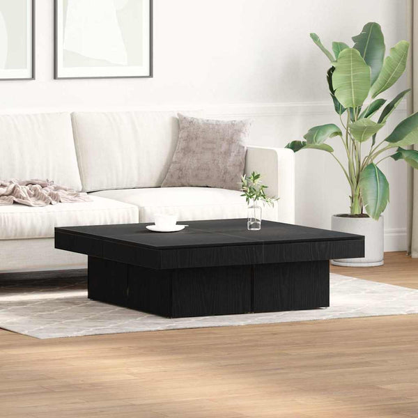 Sohvapöytä Käsityöläinen Tammi 90X90X28 Cm Tekninen Puu