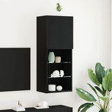 Tv-Kaapit Led-Valoilla 2 Kpl 30,5X30X102 Cm