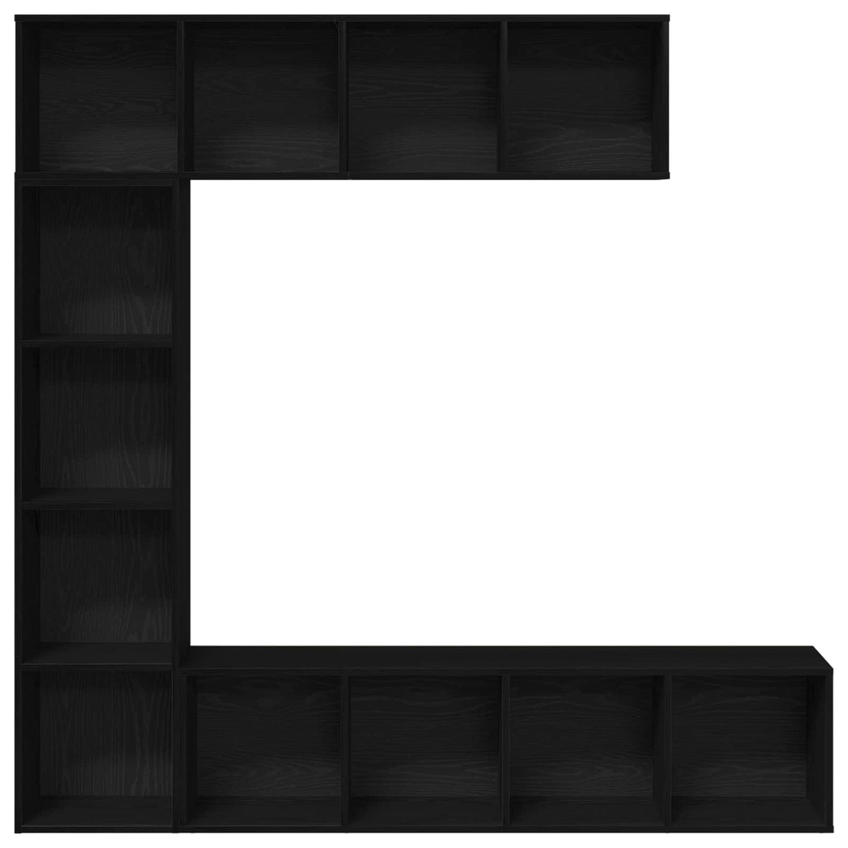 Kirjahylly 12 Tasoa 3 Kpl 36 X 30 X 143 Cm Tekninen Puu