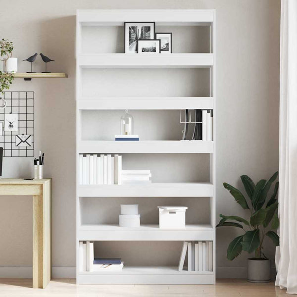 Kirjahylly 6 Tasoa 100 X 30 X 198 Cm Tekninen Puu
