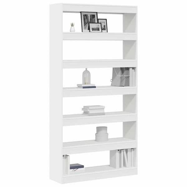 Kirjahylly 6 Tasoa 100 X 30 X 198 Cm Tekninen Puu