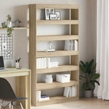 Kirjahylly 6 Tasoa 100 X 30 X 198 Cm Tekninen Puu