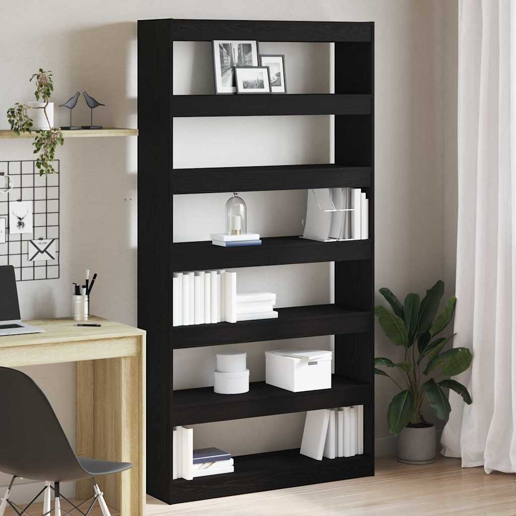 Kirjahylly 6 Tasoa 100 X 30 X 198 Cm Tekninen Puu