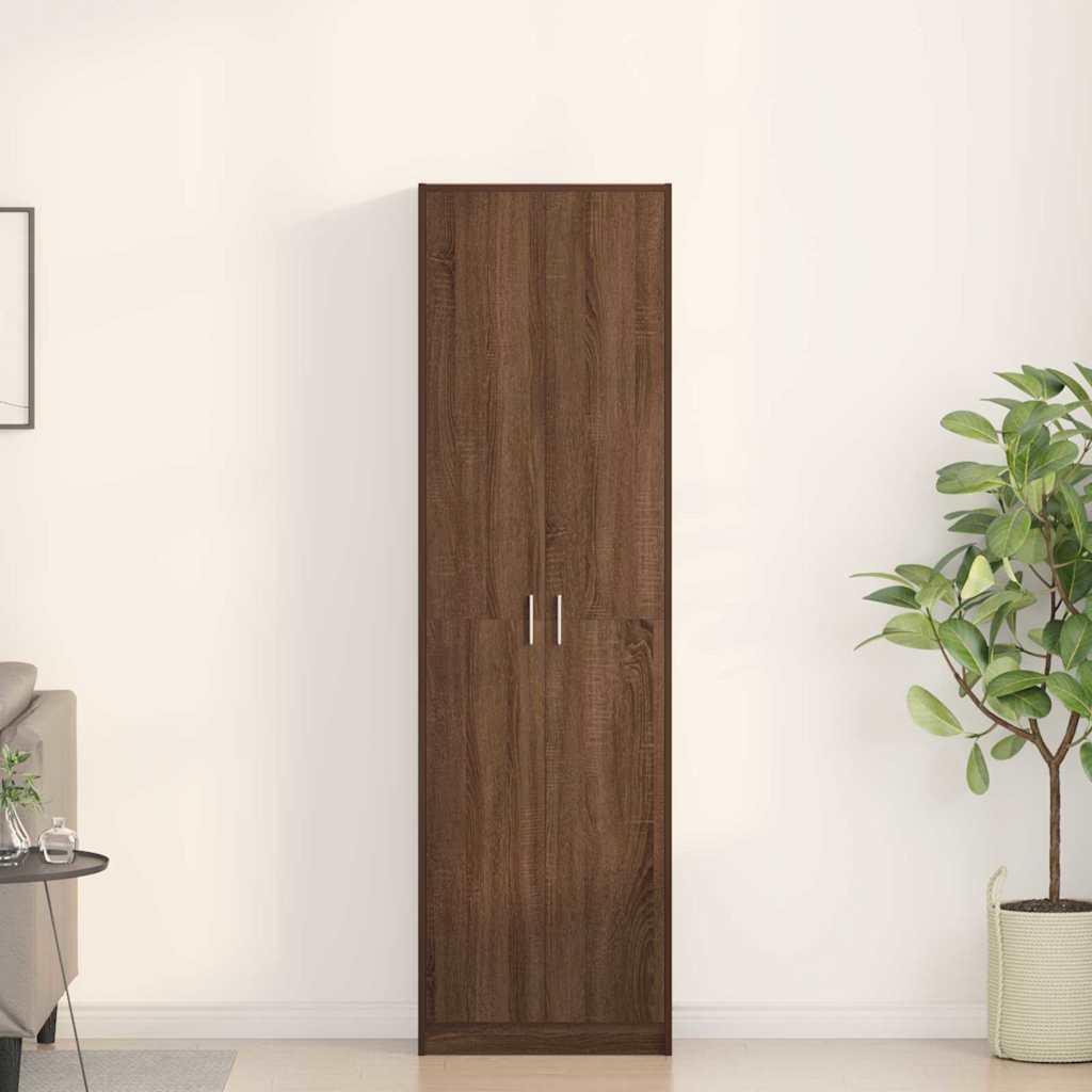 Vaatekaappi 55 X 25 X 189 Cm Tekninen Puu