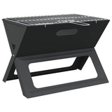 Ulkoilma Grilli Musta 46 X 31 X 31 Cm Teräs