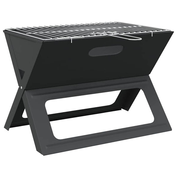 Ulkoilma Grilli Musta 46 X 31 X 31 Cm Teräs