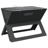 Ulkoilma Grilli Musta 46 X 31 X 31 Cm Teräs